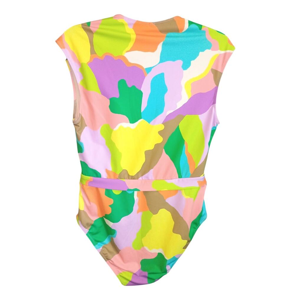 Sanctuary Multicolor Abstract Print One-Piece Swimsuit - Picture 3 of 6